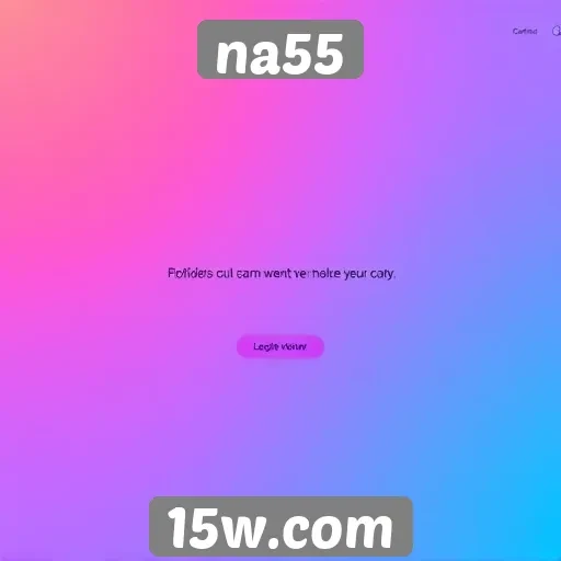 Opiniões sobre a interface do site na55